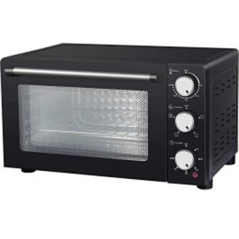 Melchioni Enjoy Fornetto Elettrico Ventilato 24 Litri Nero