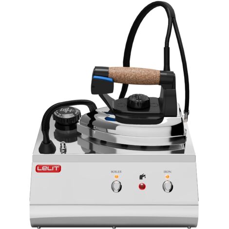 Lelit PS25 Ferro da Stiro a Caldaia 800 W 2,5 L Nero Acciaio Inossidabile