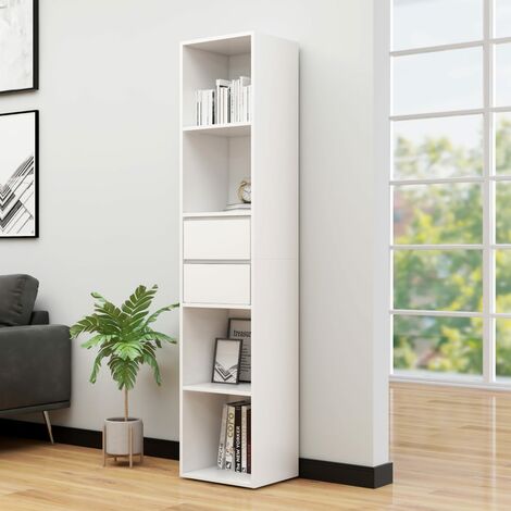 FIMEI Bibliothèque Blanc 36x30x171 cm Aggloméré (1/5)
