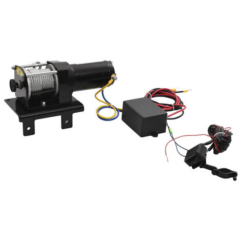 FIMEI Treuil électrique 12 V 1360 kg avec télécommande sans fil (1/5)