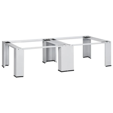 FIMEI Socle double pour lave-linge et sèche-linge Blanc (1/5)