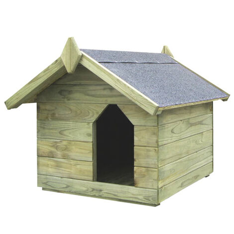 FIMEI Niche de jardin avec toit ouvrant Bois de pin imprégné (1/5)