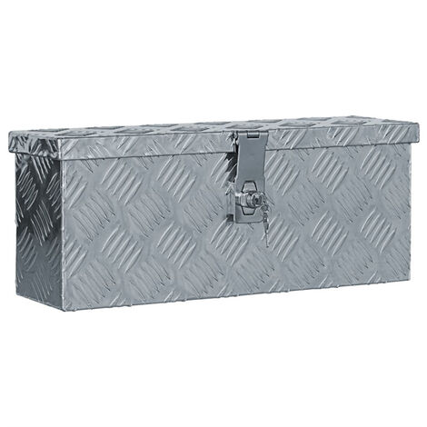 FIMEI Boîte en aluminium 48,5 x 14 x 20 cm Argenté (1/5)