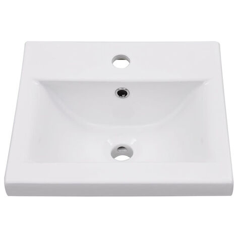 FIMEI Lavabo encastré 42 x 39 x 18 cm Céramique Blanc