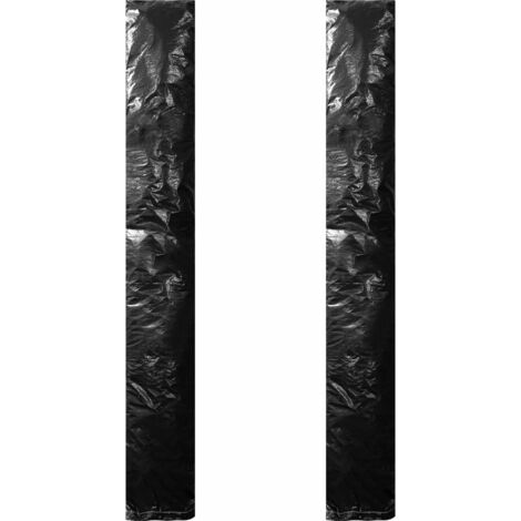FIMEI Housses de parasol avec fermeture éclair 2 pcs PE 250 cm (1/5)
