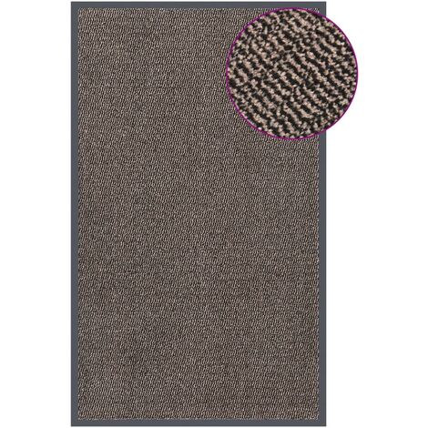 FIMEI Paillasson touffeté 90x150 cm Marron foncé
