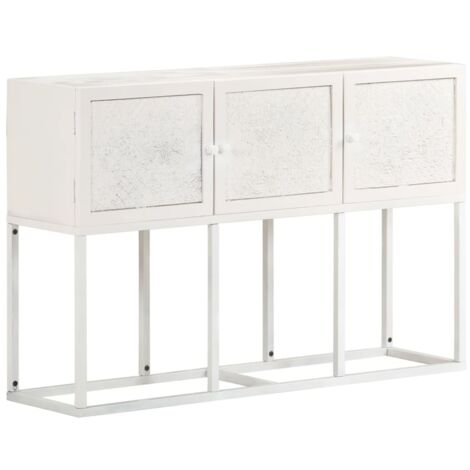 FIMEI Buffet 115x30x76 cm Bois de manguier massif (1/5)