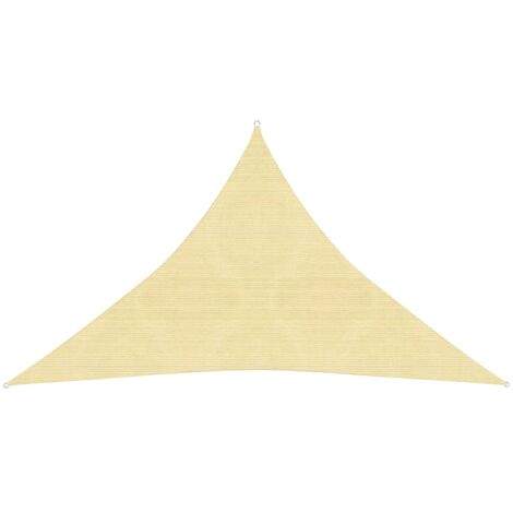 FIMEI Voile d'ombrage 160 g/m² Beige 3x3x4,2 m PEHD (1/5)