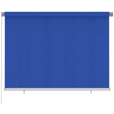FIMEI Store roulant d'extérieur 200x140 cm Bleu PEHD (1/5)