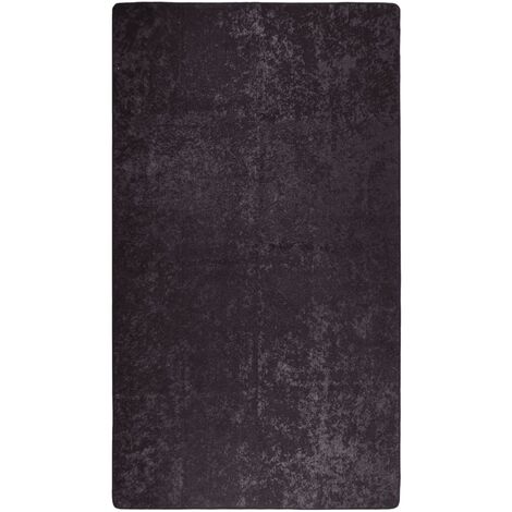 FIMEI Tapis lavable antidérapant 190x300 cm Anthracite (1/5)