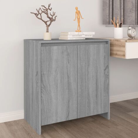 FIMEI Buffet Sonoma gris 70x40x73,5 cm Aggloméré (1/5)