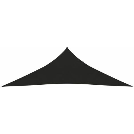 FIMEI Voile d'ombrage 160 g/m² Noir 2,5x2,5x3,5 m PEHD (1/5)