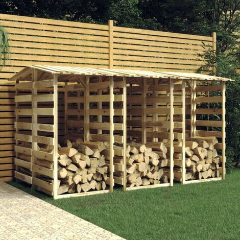 FIMEI Pergolas avec toits 6 pcs 100x90x200 cm Bois de pin imprégné (1/5)