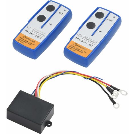 FIMEI 2 pcs Télécommandes sans fil pour treuil avec récepteur (1/5)