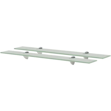 FIMEI Étagères murales 2 pcs Verre 70 x 20 cm 8 mm (1/5)