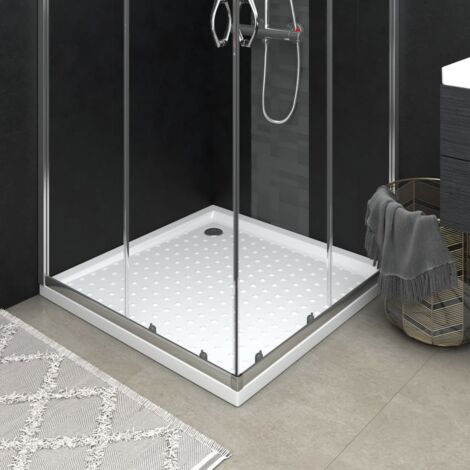 FIMEI Receveur de douche avec picots Blanc 90x90x4 cm ABS (1/5)