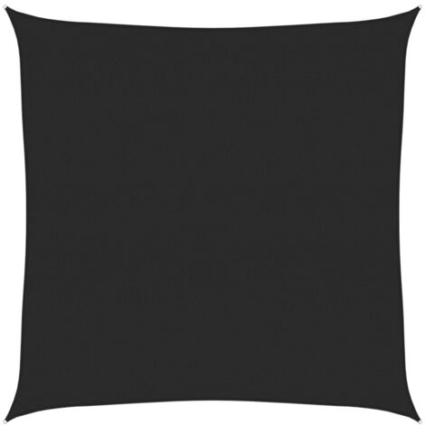 FIMEI Voile d'ombrage 160 g/m² Noir 5x5 m PEHD (1/5)