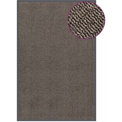 FIMEI Paillasson touffeté 120x180 cm Marron foncé (1/5)