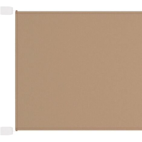 FIMEI Auvent vertical Taupe 140x800 cm Tissu oxford (1/5)