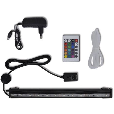 FIMEI Lampe LED RVB de bulles submersible d'aquarium 32 cm (1/5)