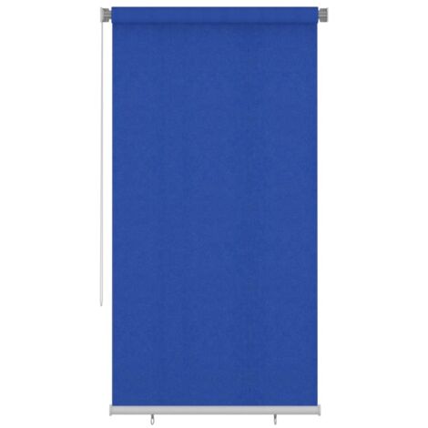 FIMEI Store roulant d'extérieur 120x230 cm Bleu PEHD (1/5)