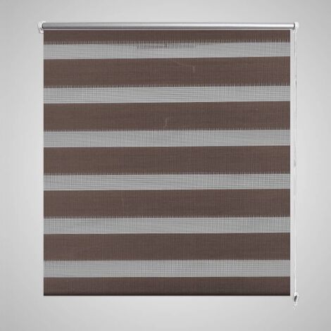 FIMEI Store enrouleur tamisant 50 x 100 cm marron (1/5)