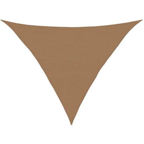 FIMEI Voile d'ombrage 160 g/m² Taupe 5x5x6 m PEHD (1/5)