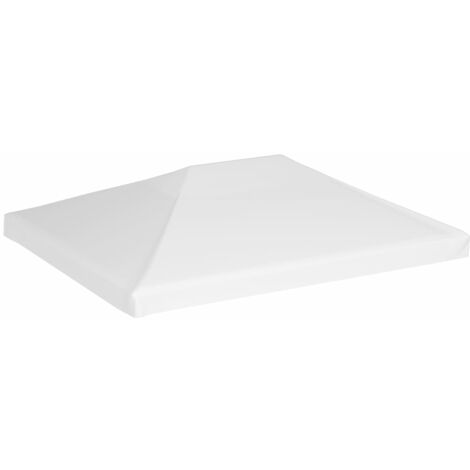 FIMEI Toile de toit de belvédère 270 g/m² 4x3 m Blanc (1/5)