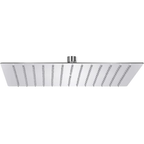 FIMEI Pomme de douche pluie Acier inoxydable 304 30x30 cm Carrée (1/5)