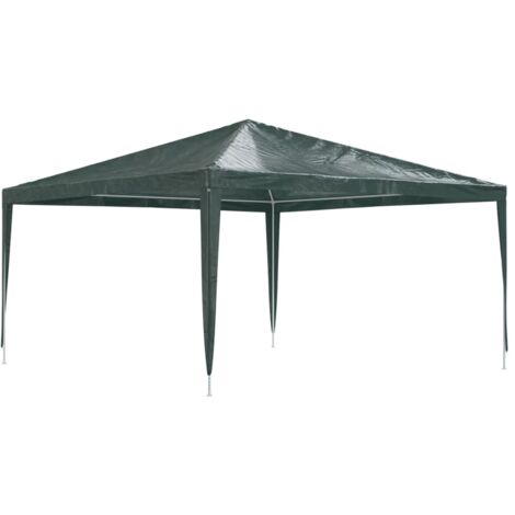 FIMEI Tente de réception professionnelle 4x4 m Vert 90 g/m² (1/5)