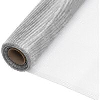 FIMEI Écran en treillis Aluminium 80x2000 cm Argenté