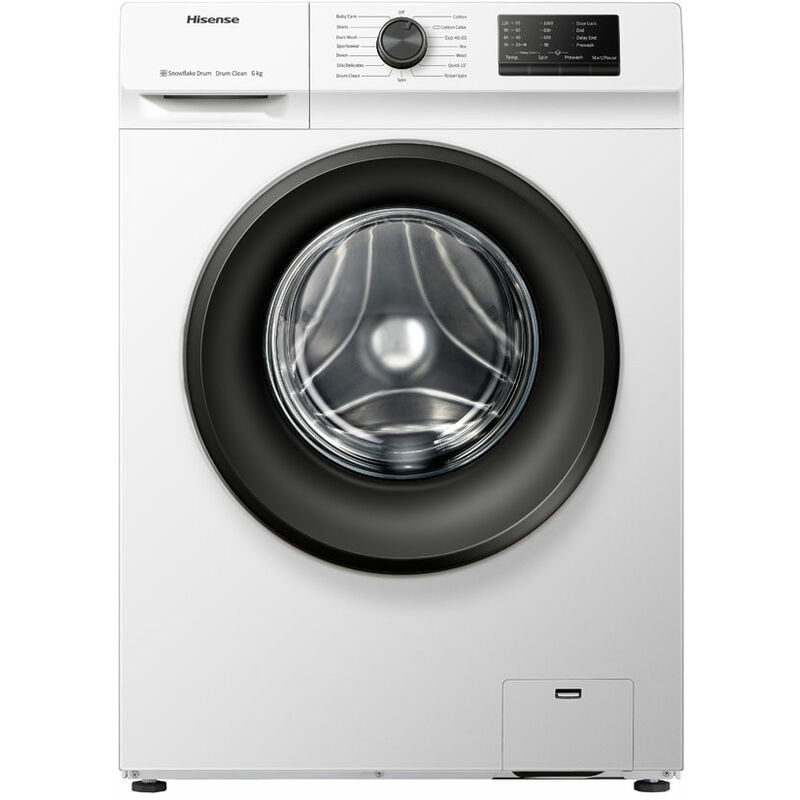 LAVADORA HISENSE WFVC6010E