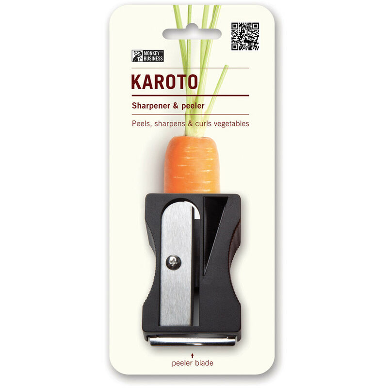Epluche-légumes Karoto Pa Design - noir