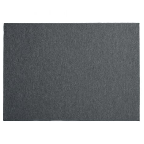 4 Sets De Table En Lin Noir AOKSUNOVA - 48x33cm, Double Face, Lavables, Protection Table