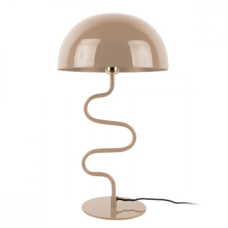 Lampe à poser Twist Present Time Marron