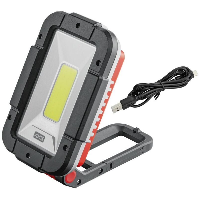 Tools WL 1500 Faretto LED Ricaricabile 1500 Lumen Con 6 Livelli Luce E Power Bank – Lampada Da Lavoro Con Magnete E Gancio