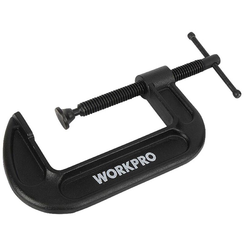 WORKPRO Morsetto da Falegname 2 Pezzi, Morse per Legno a Sgancio