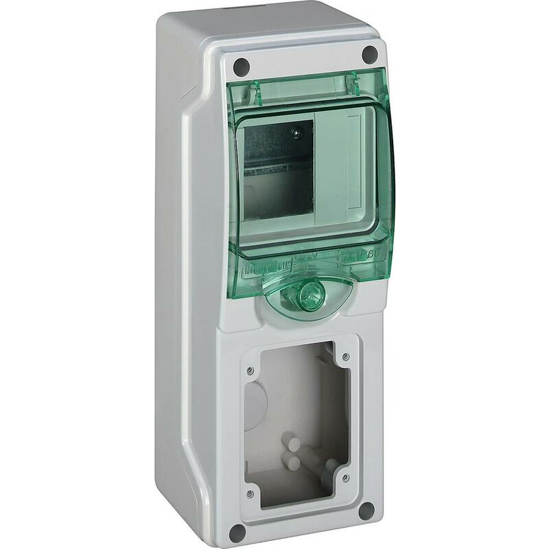 CENTRALINO QUADRO ELETTRICO PARETE 6 moduli DIN IP65 Schneider 10313 ESTERNO