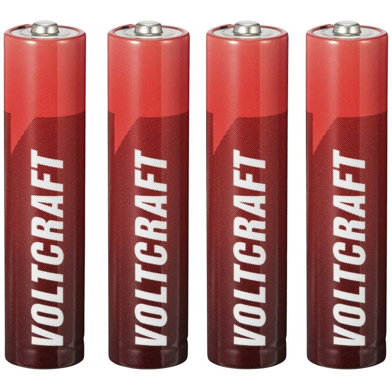 VOLTCRAFT Industrial LR03 Batteria Ministilo (AAA) Alcalina/manganese 1350  mAh 1.5 V 4 pz.