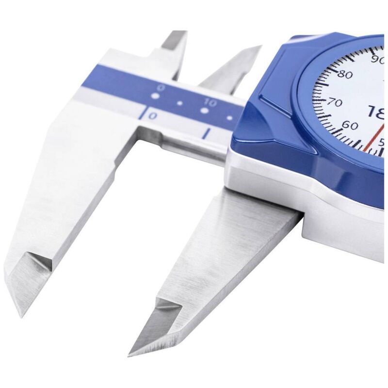 LTF Calibro Digitale 200 Mm Acciaio Scala Pollici E Metrica Precisione