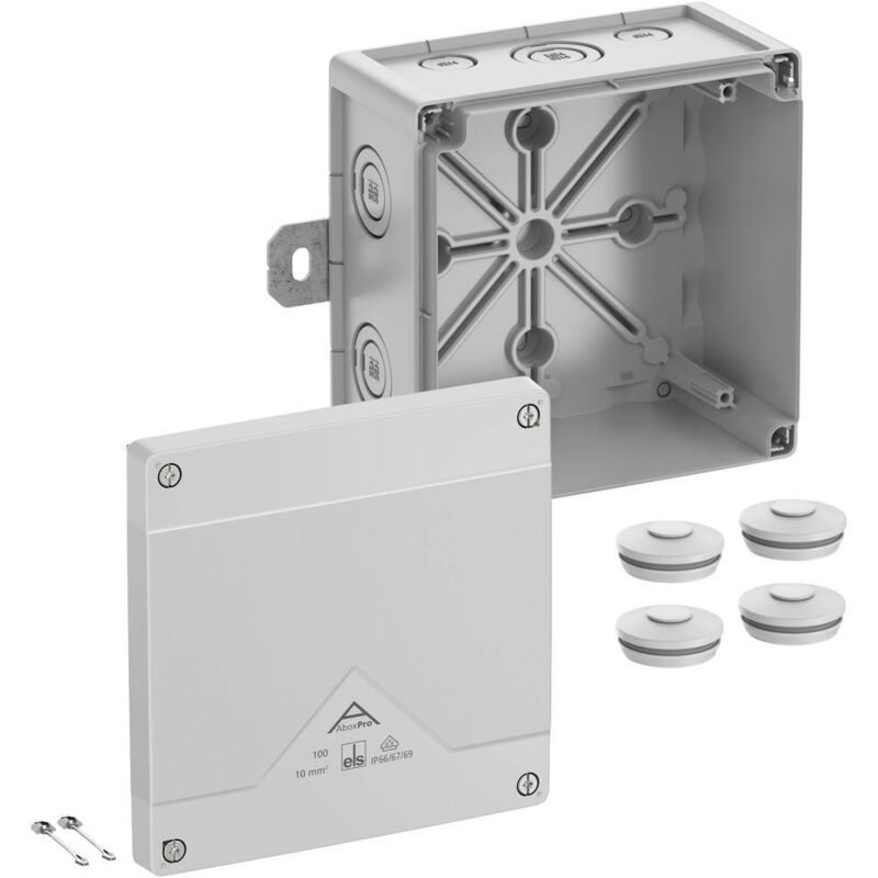 Cassetta UNI B9 100x100x59 IP66/IP67 – Contenitore Elettrico Palazzoli, 520009