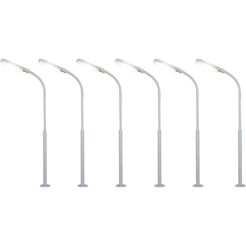Lampione stradale singola H0 Modello pronto, già assemblato Viessmann Modelltechnik 1 KIT