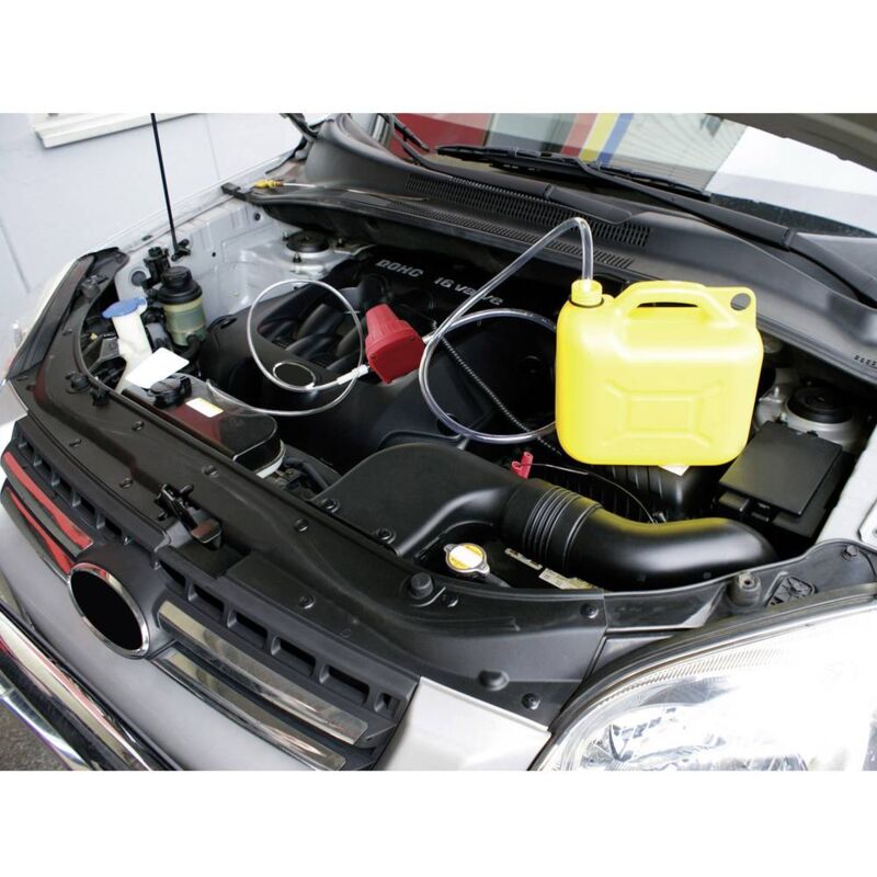 Pompa Aspira Olio Motore 12V EUFAB - Per Cambio Olio Rapido E Pulito - Auto, Moto, Diesel - Foto 7