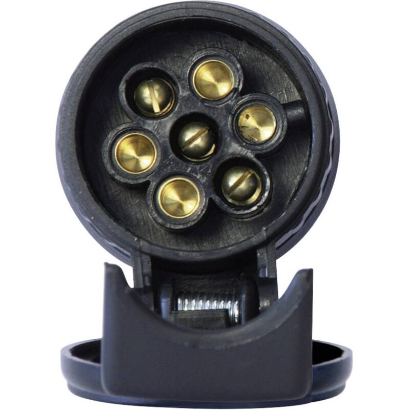 ADATTATORE 12 V CON SPINA 13 POLI E PRESA A 7 POLI - Dosio & Musso