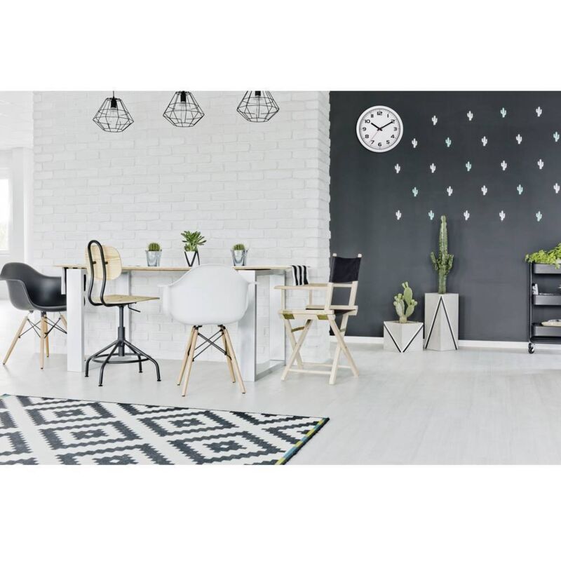 Orologio Da Incasso TFA Dostmann Con 2 Quadranti - Bianco, 90x90x36 Mm, Movimento Al Quarzo - Foto 3