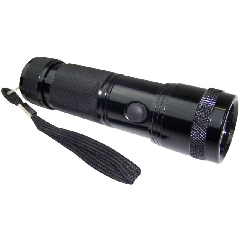 Torcia Elettrica 100Lm 6000ºK LED Nero 40.000H [HO-LL-100L-B] (HO