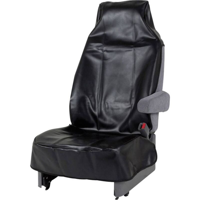 Protezione per sedile auto 135x145 cm in poliestere nero