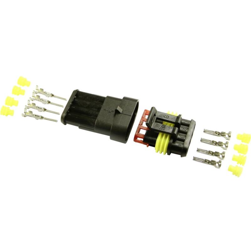 KIT Superseal BAAS AMPSuperseal 1.5mm Series Totale poli 4 Passo 6 mm