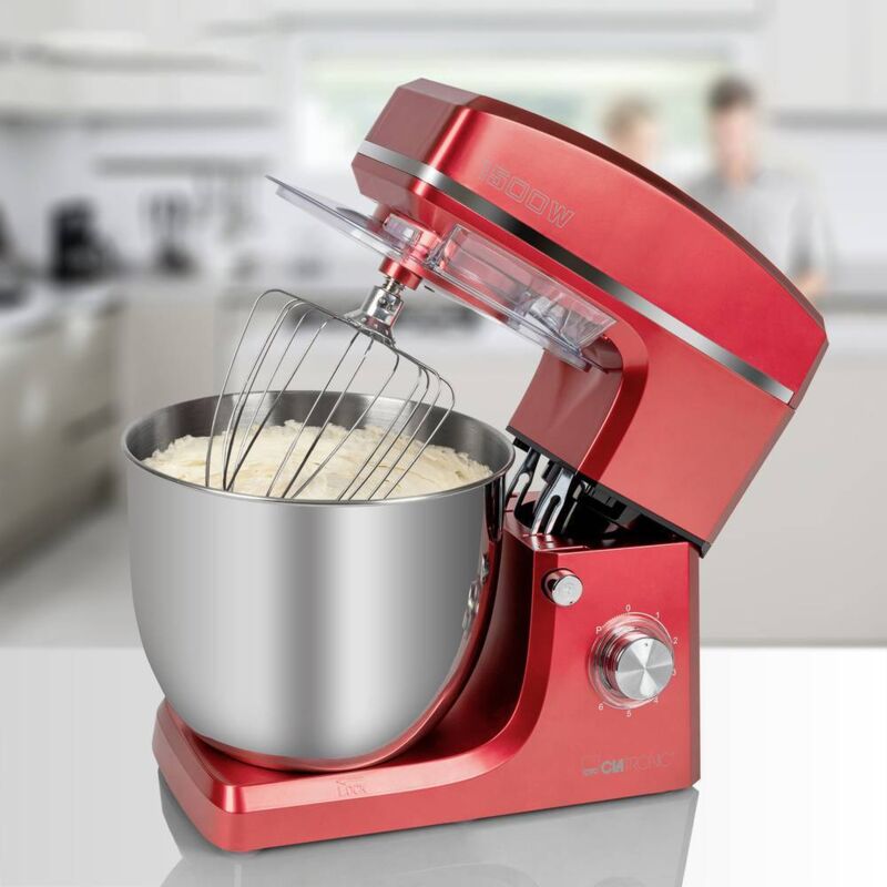 Impastatrice Planetaria Zuccie 1500W 5.5L - Robot Da Cucina Professionale Con 6 Velocità E Accessori - Foto 8