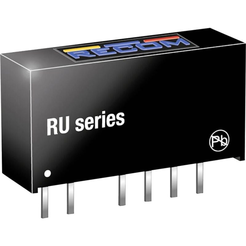 RECOM RU-050505 Convertitore DC/DC da circuito stampato 100 mA 1 W Num.  uscite: 2